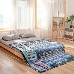 Tunkoo Gifts For Husband Ultra Soft Blanket, Anniversary For Him, Fathers Day Husband Gifts From Wife, Birthday Christmas Light Weight Flannel Blanket Couch Bed 60'' X 50'' To Husband - Blue 13 Tunkoo Gifts For Husband Ultra Soft Blanket, Anniversary For Him, Fathers Day Husband Gifts From Wife, Birthday Christmas Light Weight Flannel Blanket Couch Bed 60'' X 50'' To Husband - Blue -Electric Blankets Sales 2022 51JYt7N9KYL