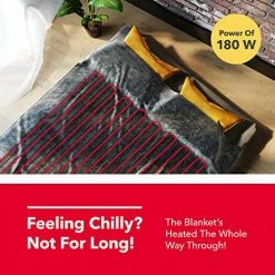 Vremi Electric Blanket - 62 X 84 Inches Twin Heated Blanket With 6 Heat And 8 Time Settings - Flannel Fleece - 20 Feet Long Cord, Backlit LCD Remote, Auto Shut Off, Machine Washable 15 Vremi Electric Blanket - 62 X 84 Inches Twin Heated Blanket With 6 Heat And 8 Time Settings - Flannel Fleece - 20 Feet Long Cord, Backlit LCD Remote, Auto Shut Off, Machine Washable -Electric Blankets Sales 2022 51JhWuz2WkL