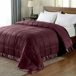 Downluxe Lightweight King Down Alternative Blanket With Satin Trim, Gray, 90 X 108 Inch Brown 24 Downluxe Lightweight King Down Alternative Blanket With Satin Trim, Gray, 90 X 108 Inch Brown -Electric Blankets Sales 2022 51KZJE8XvL. AC 1