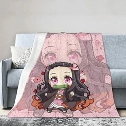 Diocdsdf Anime Blanket -Cute Pink Nezuko Blanket -50x40 Inches Nezuk-2 19 Diocdsdf Anime Blanket -Cute Pink Nezuko Blanket -50x40 Inches Nezuk-2 -Electric Blankets Sales 2022 51KiMLba81L