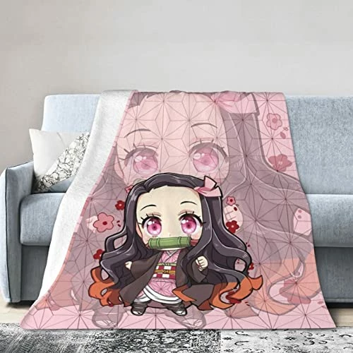 Diocdsdf Anime Blanket -Cute Pink Nezuko Blanket -50x40 Inches Nezuk-2 6 Diocdsdf Anime Blanket -Cute Pink Nezuko Blanket -50x40 Inches Nezuk-2 - Image 4