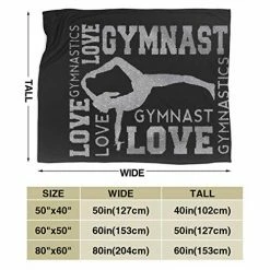 AUISS Plush Throw Velvet Blanket ME Love Gymnastics Gymnasts Thick Fleece Carpet Car Bed For Women Cozy Sleep Mat Pad Flannel Cover For All Season… 9 AUISS Plush Throw Velvet Blanket ME Love Gymnastics Gymnasts Thick Fleece Carpet Car Bed For Women Cozy Sleep Mat Pad Flannel Cover For All Season… -Electric Blankets Sales 2022 51Kr02qWoML