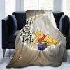 Dopkmf Cartoon Best Friend Soft And Warm Blanket, Cute And Comfortable Air-Conditioned Blanket, Perfect For Sofa, Living Room And Bedroom 60"X50" Black2