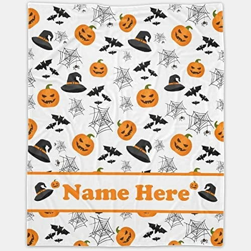 Virudhaka Blanket Halloween Decoration Pumpkin Fleece Lightweight Throws Gift For Birthday Christmas Soft Flannel Blankets For All Season Bed Sofa 60"x80" Twin For Adult 12 Virudhaka Blanket Halloween Decoration Pumpkin Fleece Lightweight Throws Gift For Birthday Christmas Soft Flannel Blankets For All Season Bed Sofa 60"x80" Twin For Adult - Image 10