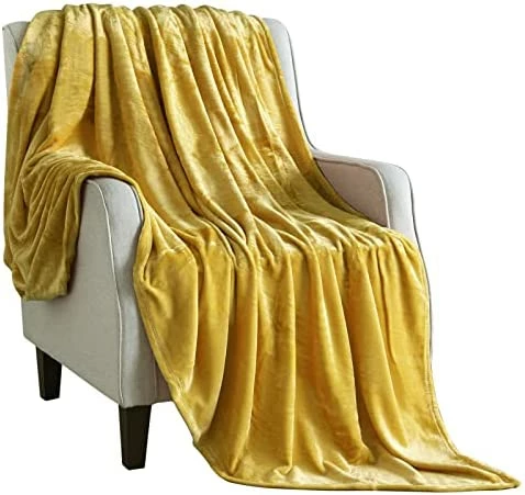 Ponvunory Flannel Fleece Plush Blanket King Size(108"x90", Black) - Super Soft Warm Lightweight Microfiber Blanket For Chair, Sofa, Couch, Bed, Camping, Travel 11 Ponvunory Flannel Fleece Plush Blanket King Size(108"x90", Black) - Super Soft Warm Lightweight Microfiber Blanket For Chair, Sofa, Couch, Bed, Camping, Travel - Image 9