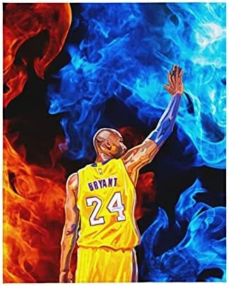 Medini Basketball No. 8 And No. 24 Blankets Super Soft Blanket, Light Plush Bed Blanket, Suitable For Adults And Children To Use 50"x40" Black 6 Medini Basketball No. 8 And No. 24 Blankets Super Soft Blanket, Light Plush Bed Blanket, Suitable For Adults And Children To Use 50"x40" Black - Image 4