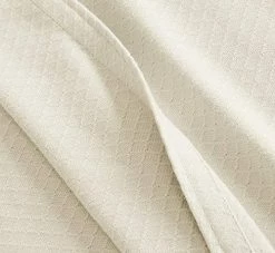 Charisma Deluxe Woven Cotton Blanket, King, Ivory -Electric Blankets Sales 2022 51M83aOfv8L