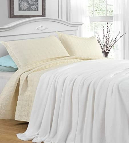 Grand Linen King Size Navy Blue Cozy-Flannel Thermal Blanket - Snuggle In These Super Warm Bed Blanket. Easy Care And Extra Soft Fabric 8 Grand Linen King Size Navy Blue Cozy-Flannel Thermal Blanket - Snuggle In These Super Warm Bed Blanket. Easy Care And Extra Soft Fabric - Image 6