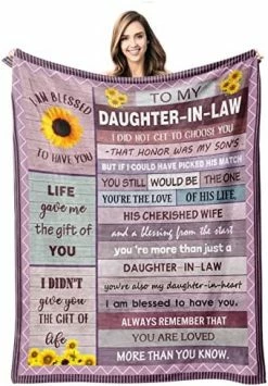 Quilazy Gifts For Brother Blanket, Brother Gifts From Sister, Brother Gifts Blanket, Big Brother Gift, Brother Birthday Gift For Brother, Gifts For Brother From Brother Adult Graduation Blanket 60"x 50" To My Daughter In Law Blanket -Electric Blankets Sales 2022 51N8Vw3BxwL. AC