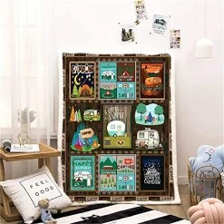 LINGXUQK YANR Camping Blanket Retro Bus Camper Decor Sherpa Blanket Happy Camping Soft Plush Fluffy Blankets Camper Bedding For Bed Sofa Couch Camping Gifts (Camping Blanket2, 130x150cm(50x60inches))… Camping Blanket 7 15 LINGXUQK YANR Camping Blanket Retro Bus Camper Decor Sherpa Blanket Happy Camping Soft Plush Fluffy Blankets Camper Bedding For Bed Sofa Couch Camping Gifts (Camping Blanket2, 130x150cm(50x60inches))… Camping Blanket 7 -Electric Blankets Sales 2022 51NwXebFe6L