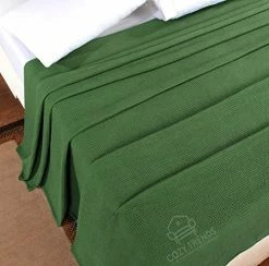 Cozy Home Collection Luxurious Combed Cotton Waffle Weave Super Soft, Cozy Warm, Breathable, Stylish, All Season Thermal Blankets Twin/Full/Queen/King (Green, King) 19 Cozy Home Collection Luxurious Combed Cotton Waffle Weave Super Soft, Cozy Warm, Breathable, Stylish, All Season Thermal Blankets Twin/Full/Queen/King (Green, King) -Electric Blankets Sales 2022 51O51b5U5cL