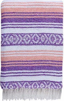 El Paso Designs Boho Blanket | Soft Woven Mexican Meditation Falsa | Perfect For Boho Home Decor, Yoga Towel, Patio, Beach Blanket, Sofa, Couch Cover (Blue & Mint) Blue And Mint -Electric Blankets Sales 2022 51OIfUGYJCL. AC
