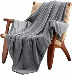 CozyLux Fleece Blanket Twin Ash Black 60" X 80", Super Soft Lightweight Microfiber Flannel Blankets For Travel Camping Chair And Sofa, Cozy Luxury Plush Fuzzy Bed Blankets 29 CozyLux Fleece Blanket Twin Ash Black 60" X 80", Super Soft Lightweight Microfiber Flannel Blankets For Travel Camping Chair And Sofa, Cozy Luxury Plush Fuzzy Bed Blankets -Electric Blankets Sales 2022 51OZWG2dkRL. AC 2