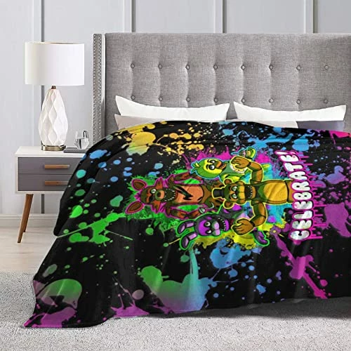 Fleeboys Flannel Blanket 3D Printing Game Blanket Warm Blanket Air Conditioner Blanket 3-50"x40" 4 Fleeboys Flannel Blanket 3D Printing Game Blanket Warm Blanket Air Conditioner Blanket 3-50"x40" - Image 2