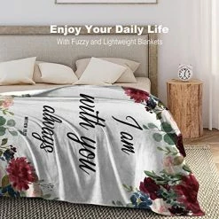 GBFVC Bible Verse Blanket Scripture Soft Warm Prayer Religious Blankets Catholic Christian Gifts For Women Men 60"X50" Color 2 -Electric Blankets Sales 2022 51P4viH23qL