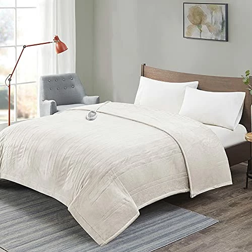 Degrees Of Comfort Electric Blanket Full Size | Single Control With Auto Shut Off | Micro Plush Heated Blanket For Bed | Machine Washable | UL Certified - Ivory, 80Wx84L 3 Degrees Of Comfort Electric Blanket Full Size | Single Control With Auto Shut Off | Micro Plush Heated Blanket For Bed | Machine Washable | UL Certified - Ivory, 80Wx84L