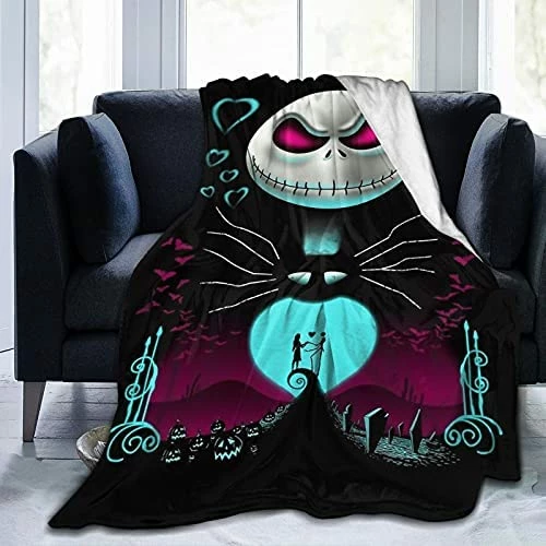 Guvaola Halloween Flannel Fleece Blanket, Air Conditioning Blanket,All-Season Velvet Blanket For Bed,Sofa,Car 50"x40" White10 15 Guvaola Halloween Flannel Fleece Blanket, Air Conditioning Blanket,All-Season Velvet Blanket For Bed,Sofa,Car 50"x40" White10 - Image 13
