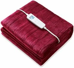 FIGERM Electric Heated Throw Blanket Twin Size 62" X 84" | 6 Levels Fast Heating & Machine Washable | Full Body Warming Soft Flannel Bed Sofa Blankets With Auto-Off Overheating Protection 8H Timer | Blue 21 FIGERM Electric Heated Throw Blanket Twin Size 62" X 84" | 6 Levels Fast Heating & Machine Washable | Full Body Warming Soft Flannel Bed Sofa Blankets With Auto-Off Overheating Protection 8H Timer | Blue -Electric Blankets Sales 2022 51PwZymMFcL. AC