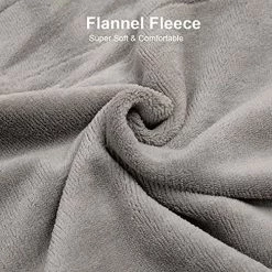 HNABAIC Heated Electric Blanket Queen Size, Flannel Fleece 1-10 Hours Auto-Off 10 Heating Levels (Gray, Queen Size 84" X 90" Dual Conntroller) Grey 10 HNABAIC Heated Electric Blanket Queen Size, Flannel Fleece 1-10 Hours Auto-Off 10 Heating Levels (Gray, Queen Size 84" X 90" Dual Conntroller) Grey -Electric Blankets Sales 2022 51Q2nupA5ES