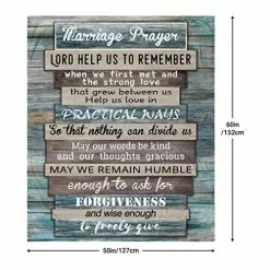 Yofipon Marriage Prayer Blanket 60''x50'', Engagement Gifts For Couples, Anniversary Wedding Gifts For Couple, Newlyweds Bridal Shower Gifts For Wife Valentine's Day, Gifts For Newly Engaged Couples Blankets 11 Yofipon Marriage Prayer Blanket 60''x50'', Engagement Gifts For Couples, Anniversary Wedding Gifts For Couple, Newlyweds Bridal Shower Gifts For Wife Valentine's Day, Gifts For Newly Engaged Couples Blankets -Electric Blankets Sales 2022 51Q5twWQjpL