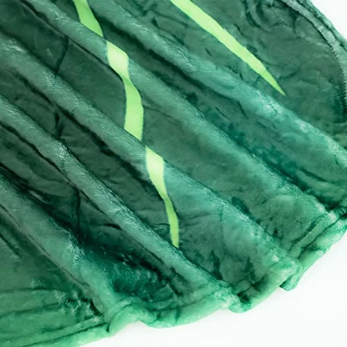 TOTINKLE Green Leaves Leaf Shaped Blanket Large Green Leaf Blankets Soft Throws For Adults And Kids Bed Blankets Great For Plant Lovers Red Maple Blanket 5 TOTINKLE Green Leaves Leaf Shaped Blanket Large Green Leaf Blankets Soft Throws For Adults And Kids Bed Blankets Great For Plant Lovers Red Maple Blanket - Image 3
