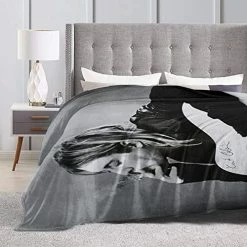Good Friend123 Kurt Cobain Red Jacket Guitar Blankets Super Soft Microfleece Blanket Winter Warm Blanket Sofa Blanket, Black, 60 Inches X50 Inches 9 Good Friend123 Kurt Cobain Red Jacket Guitar Blankets Super Soft Microfleece Blanket Winter Warm Blanket Sofa Blanket, Black, 60 Inches X50 Inches -Electric Blankets Sales 2022 51QmbEgt7yL
