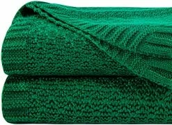 NTBAY Natural Bamboo Cable Knit Oversized Throw Blanket, 3lbs Soft And Cooling Touch Twin Bed Blanket, 60x80 Inches, Yellow -Electric Blankets Sales 2022 51QsNUqdEL. AC
