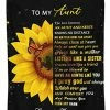 YOYICU Aunt Gifts From Niece, Auntie Gifts Blanket Birthday Gifts For Aunts From Niece 50"x60"in To My Aunt 1 YOYICU Aunt Gifts From Niece, Auntie Gifts Blanket Birthday Gifts For Aunts From Niece 50"x60"in To My Aunt -Electric Blankets Sales 2022 51R7xApFBzL