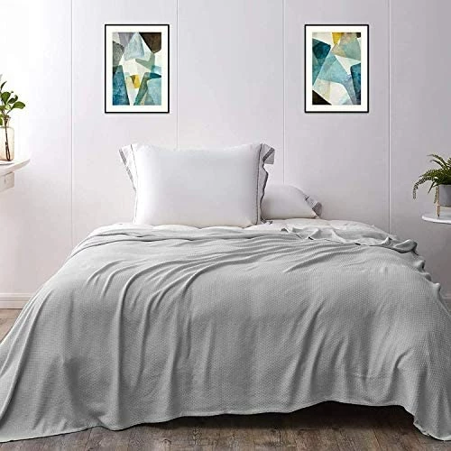 Kpblis Cooling Bamboo Blankets For Hot Sleepers, Light Blanket, Lightweight Summer Blankets Queen Size, Thin Blankets For Summer, Cool Blankets For Hot Sleepers (79x91 Inches, Charcoal) 12 Kpblis Cooling Bamboo Blankets For Hot Sleepers, Light Blanket, Lightweight Summer Blankets Queen Size, Thin Blankets For Summer, Cool Blankets For Hot Sleepers (79x91 Inches, Charcoal) - Image 10