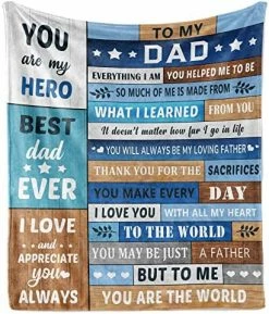Butonus Gifts For Dad,Fathers Birthday Gifts From Daughter Son,to My Dad Blanket 60”x50”,Dad Birthday Gift Ideas,Dad Gifts,Birthday Gifts For Dad,Gifts For Dad Who Wants Nothing,Dad Gifts From Daughter Son -Electric Blankets Sales 2022 51RmSvJtAWL. AC