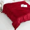 Ausener Fleece Blanket Twin Size, Flannel Fuzzy Blanket, Lightweight Plush Blanket, Soft And Warm Bed Blanket, Fluffy And Cozy Sofa Blanket For All Seasons, Red Blanket, 60x80 Inches -Electric Blankets Sales 2022 51RtH60sfGS