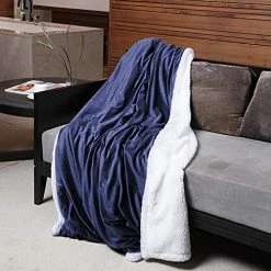 SVIPNICE Heated Blanket Electric Throw - 50"x60" Soft Washable Heating Blanket 3 Settings 2h Auto Off For Bed Office