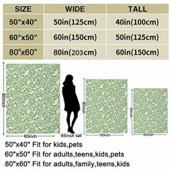 Kobves Cute Frog Blanket Soft Warm Lightweight, Kawaii Throw Blanket Warm Blankets Frog Gifts For Adults Teens Pet 50x40 For Sofa Bed -Electric Blankets Sales 2022 51ScWeWiNqL