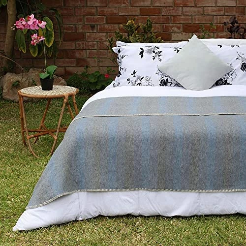 Alpaca Warehouse Thick Alpaca Wool Blanket Heavyweight Alpaca Wool Blanket Camping Outdoors Indoors Soft Peruvian Alpaca Wool Blankets That Come In Twin Queen King Size (Soft Gray/Ivory, Twin (Whipstitch Trim)) 12 Alpaca Warehouse Thick Alpaca Wool Blanket Heavyweight Alpaca Wool Blanket Camping Outdoors Indoors Soft Peruvian Alpaca Wool Blankets That Come In Twin Queen King Size (Soft Gray/Ivory, Twin (Whipstitch Trim)) - Image 10