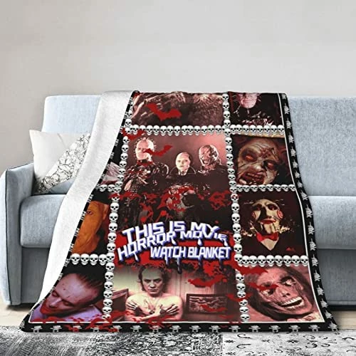 Generic Horror Blanket,Halloween Horror Gift Bed Throws Soft Plush Sofa Bed Purple Blanket All Season, Comfortable Lightweight Super Soft Luxury Bed Blankets 50"X40" Horror Movie6 10 Generic Horror Blanket,Halloween Horror Gift Bed Throws Soft Plush Sofa Bed Purple Blanket All Season, Comfortable Lightweight Super Soft Luxury Bed Blankets 50"X40" Horror Movie6 - Image 8