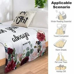 GBFVC Bible Verse Blanket Scripture Soft Warm Prayer Religious Blankets Catholic Christian Gifts For Women Men 60"X50" Color 2 -Electric Blankets Sales 2022 51T1ocTI9nL