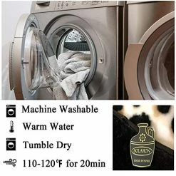 SOLARON Korean Super Thick Heavy Weight Mink Blanket (King, Bear And Cubs Blue)