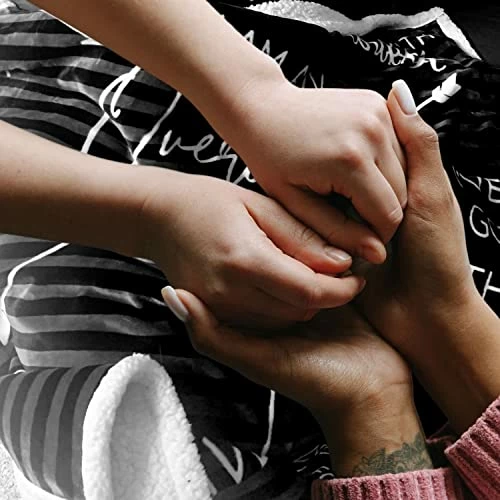 WiseOwell Wish OWL Overcomer Letterboard Healing Compassion Blanket | Get Well Soon Gifts For Men | Comfort Items For Chemo Patients | Inspirational Gifts For Women Cancer Gifts For Men 7 WiseOwell Wish OWL Overcomer Letterboard Healing Compassion Blanket | Get Well Soon Gifts For Men | Comfort Items For Chemo Patients | Inspirational Gifts For Women Cancer Gifts For Men - Image 5