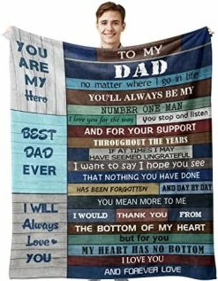 Omokil Dad Gifts Blanket, Dad Birthday Gift, Dad Gifts From Daughter, Gifts For Dad Who Wants Nothing, First Time Dad Gifts, Best Dad Ever Gifts, Gifts For Dads Blanket 60"X50" 19 Omokil Dad Gifts Blanket, Dad Birthday Gift, Dad Gifts From Daughter, Gifts For Dad Who Wants Nothing, First Time Dad Gifts, Best Dad Ever Gifts, Gifts For Dads Blanket 60"X50" -Electric Blankets Sales 2022 51U9SzadeTL. AC
