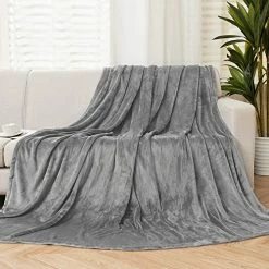 SUNNY HEAT Heated Blanket 72'' X 84'' Full Size, Fast Heating Soft Flannel Blanket For Bed Full-Body Coverage 4 Heating Levels & 10 Hours Timer Settings , Machine Washable, Grey Teal -Electric Blankets Sales 2022 51UcfrBmTNL. AC