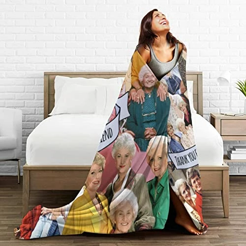 TOUFA Ultra-Soft Blanket Flannel Blanket For Living Room Couch Bed Travel Four Seasons Blanket 50"x40" Black1 5 TOUFA Ultra-Soft Blanket Flannel Blanket For Living Room Couch Bed Travel Four Seasons Blanket 50"x40" Black1 - Image 3