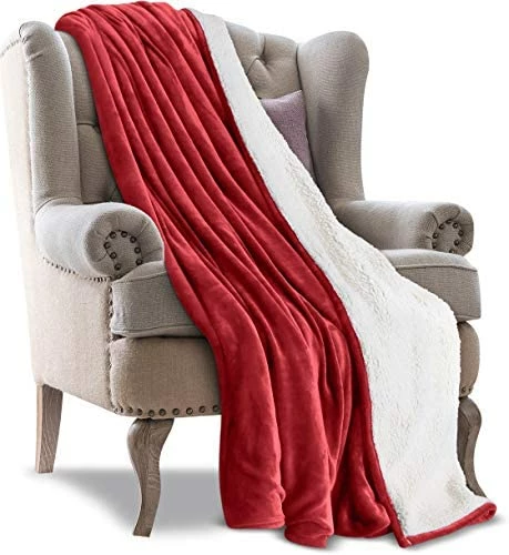 Utopia Bedding Sherpa Bed Blanket Queen Size Grey 480GSM Plush Blanket Fleece Reversible Blanket For Bed And Couch (90x90 Inches) 17 Utopia Bedding Sherpa Bed Blanket Queen Size Grey 480GSM Plush Blanket Fleece Reversible Blanket For Bed And Couch (90x90 Inches) - Image 15