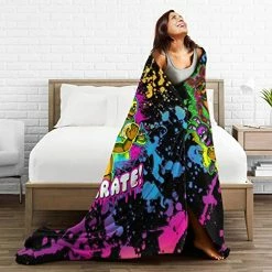 Fleeboys Flannel Blanket 3D Printing Game Blanket Warm Blanket Air Conditioner Blanket 3-50"x40" 19 Fleeboys Flannel Blanket 3D Printing Game Blanket Warm Blanket Air Conditioner Blanket 3-50"x40" -Electric Blankets Sales 2022 51Ut95fLbML