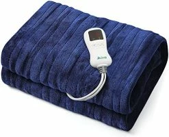 JinJeeo Heated Blanket Electric Throw Red 50" X 60" Flannel Fast Heating Blanket,6 Heat Settings 9 Hour Auto Shut Off,Home Office Use Machine Washable -Electric Blankets Sales 2022 51VG2dLoVGL. AC 1