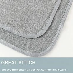 MUKKA Cooling Blanket Full Size(80''×86'') For Hot Sleeper In Summer Keep Body Cool On Warm Nights Blanket For Adults, Children, And Babies, Japanese Q-Max 0.4 (Grey) 19 MUKKA Cooling Blanket Full Size(80''×86'') For Hot Sleeper In Summer Keep Body Cool On Warm Nights Blanket For Adults, Children, And Babies, Japanese Q-Max 0.4 (Grey) -Electric Blankets Sales 2022 51VQMYSRxFL