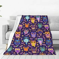 Junong Cute Cartoon Owl Print Blanket Soft Fleece Warm Plush Dog Blankets Lightweight Decorative Travel Throw Blanket For Couch Sofa Bed Living Dorm Room Home Décor All Season 60"x50" 17 Junong Cute Cartoon Owl Print Blanket Soft Fleece Warm Plush Dog Blankets Lightweight Decorative Travel Throw Blanket For Couch Sofa Bed Living Dorm Room Home Décor All Season 60"x50" -Electric Blankets Sales 2022 51WJQreuhRL. AC