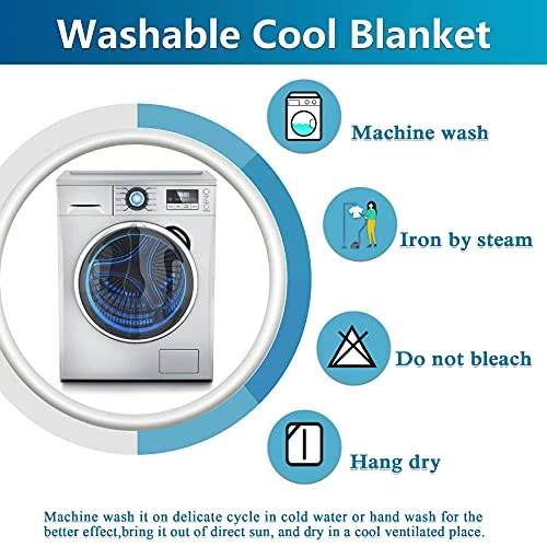 Kpblis Cooling Bamboo Blankets For Hot Sleepers, Light Blanket, Lightweight Summer Blankets Queen Size, Thin Blankets For Summer, Cool Blankets For Hot Sleepers (79x91 Inches, Charcoal) 7 Kpblis Cooling Bamboo Blankets For Hot Sleepers, Light Blanket, Lightweight Summer Blankets Queen Size, Thin Blankets For Summer, Cool Blankets For Hot Sleepers (79x91 Inches, Charcoal) - Image 5