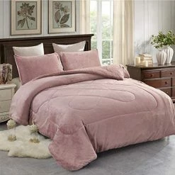 JML Fleece Blanket King Size, 3- Pieces Sherpa Blanket - Super Soft Warm, Korean Style Reversible Printed Winter Borrego Blanket Solid Color - Black -Electric Blankets Sales 2022 51WRuhMYaoL. AC