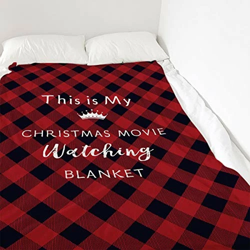 SIGOUYI This Is My Christmas Movie Watching Blanket Lightweight Flannel Fleece Throw Blankets Reversible Cozy Warm Plush Microfiber Blanket For Bed Couch Chair Living Room All-Season, 50x60 Inch Multi 12 3 SIGOUYI This Is My Christmas Movie Watching Blanket Lightweight Flannel Fleece Throw Blankets Reversible Cozy Warm Plush Microfiber Blanket For Bed Couch Chair Living Room All-Season, 50x60 Inch Multi 12