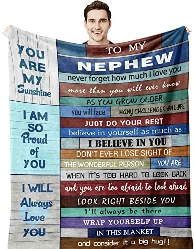 Zolumy To My Son Gifts, Gift For Son, Blanket Gifts For Grown Son From Mom, College Graduation Gifts For A Son, Son Gifts From Father, Son In Law, Stepson, Bonus Son Gift Birthday Christmas 60x50in 9 Zolumy To My Son Gifts, Gift For Son, Blanket Gifts For Grown Son From Mom, College Graduation Gifts For A Son, Son Gifts From Father, Son In Law, Stepson, Bonus Son Gift Birthday Christmas 60x50in - Image 7